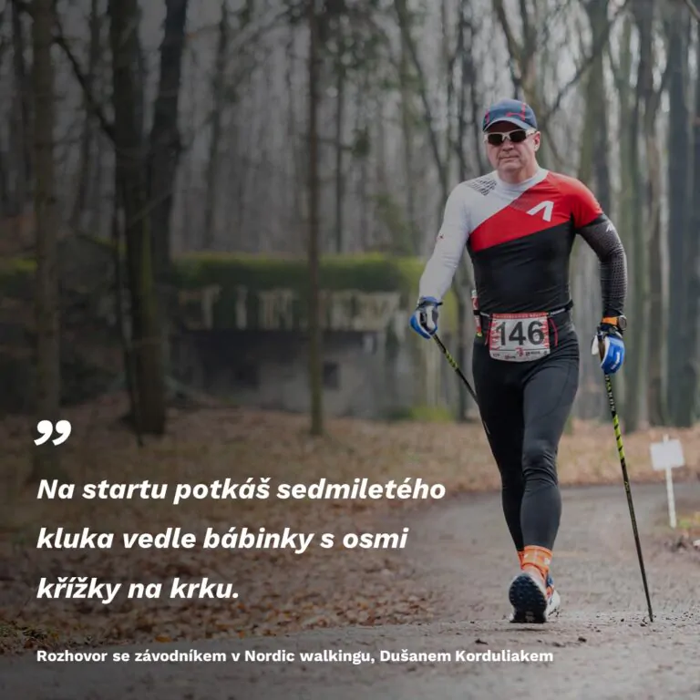 Dušan Korduliak Nordic walking HAAKON